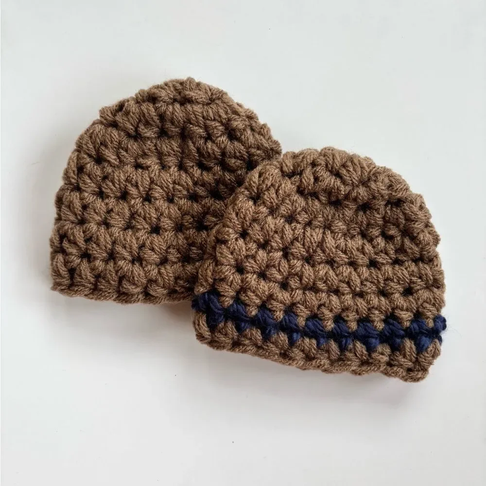 Newborn Crochet Baby Hats